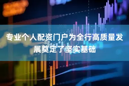 专业个人配资门户为全行高质量发展奠定了坚实基础